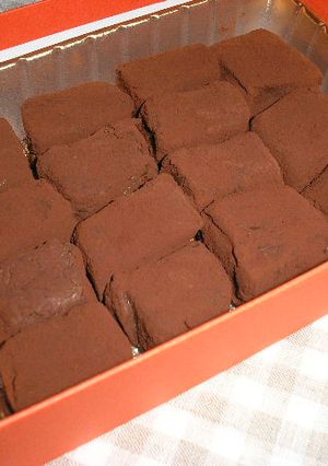 ゴディバ香る～とろける生チョコ♪-レシピのメイン写真