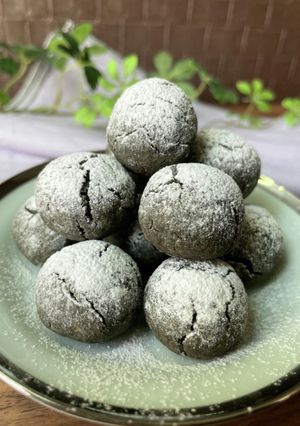 米粉と黒ごまのクッキー-レシピのメイン写真