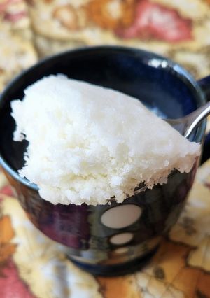 レンジでモチふわ!米粉マグカップ蒸しパン-レシピのメイン写真