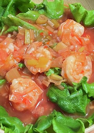レンジで簡単！ノンオイルの本格エビチリ-レシピのメイン写真