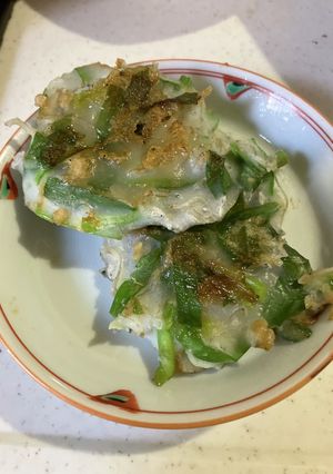 お米の粉でつくるニラ焼き-レシピのメイン写真