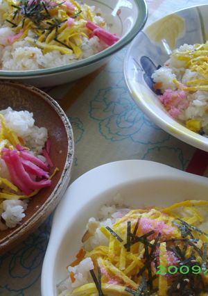 お得な裏技！市販のちらし寿司の素を！？-レシピのメイン写真
