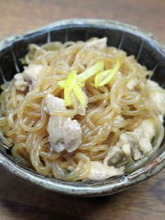 しらたきと鶏肉の炒め煮-レシピのメイン写真