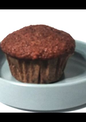 ミルクココアとすりごまのカップケーキ-レシピのメイン写真