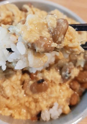ねばねば!とろとろ!卵丼-レシピのメイン写真