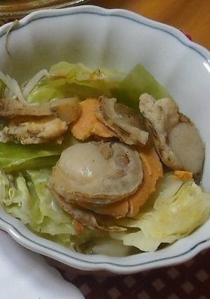 簡単☆ホタテとキャベツの蒸し煮-レシピのメイン写真