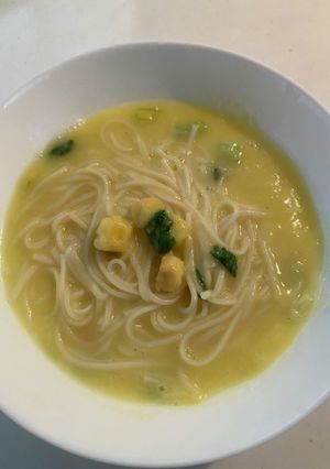 最速スープパスタ温麺-レシピのメイン写真