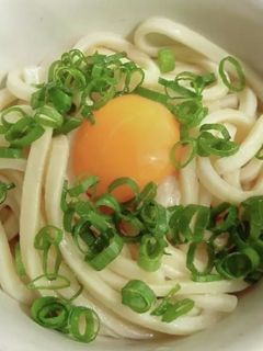 釜玉うどん-レシピのメイン写真