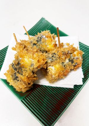 いわし梅シソ串揚げ-レシピのメイン写真