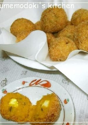 ✿チーズINかぼちゃコロッケ-レシピのメイン写真