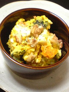 ◇カフェ風◇かぼちゃとくるみのサラダ♪-レシピのメイン写真