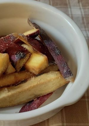 おさつのフライ　米粉を使って。-レシピのメイン写真