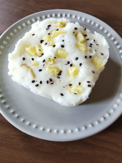 もっちり　米粉で作るさつまいも蒸しパン-レシピのメイン写真