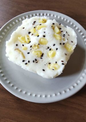 もっちり　米粉で作るさつまいも蒸しパン-レシピのメイン写真