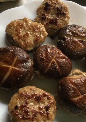 椎茸の肉詰め-レシピのメイン写真