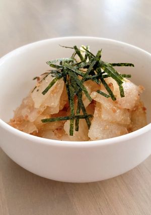 冬瓜と梅のシャキシャキ胡麻酢和え-レシピのメイン写真
