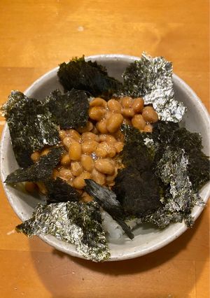 巻かない納豆巻き。納豆ご飯-レシピのメイン写真