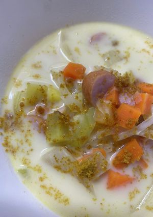 豆乳カレースープ-レシピのメイン写真