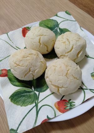 発酵不要ですぐ焼ける！もっちりお豆腐パン-レシピのメイン写真