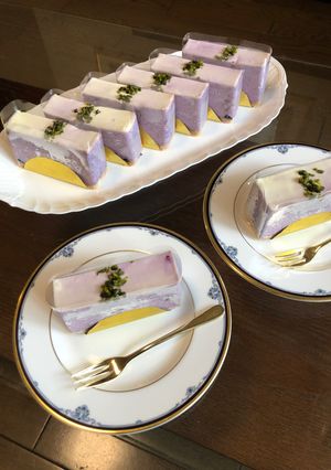 ブルーベリーレアチーズケーキ-レシピのメイン写真