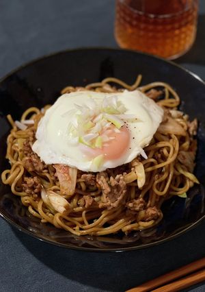 ひと手間加えた絶品アレンジキムチ焼きそば-レシピのメイン写真