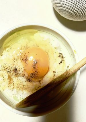 簡単！カルボナーラご飯〜-レシピのメイン写真