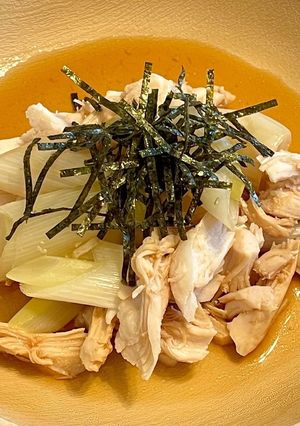 さっぱり!ささみとねぎのポン酢和え-レシピのメイン写真