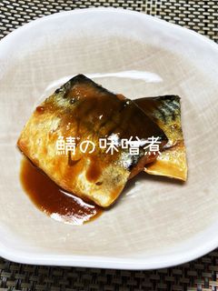鯖の味噌煮-レシピのメイン写真