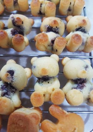米粉でかる〜いベビーカステラ-レシピのメイン写真