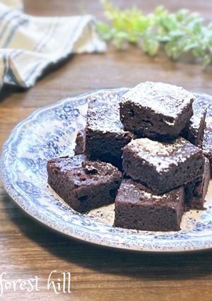 米粉で作る・生食感ブラウニー-レシピのメイン写真