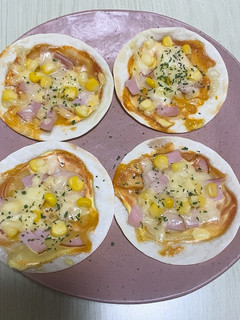 餃子の皮で簡単ピザ-レシピのメイン写真