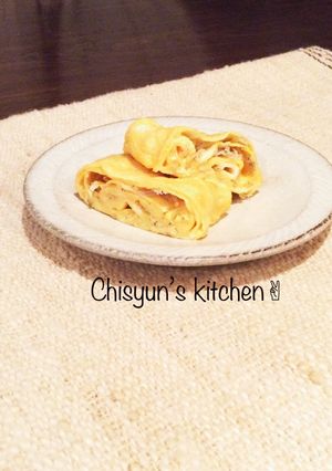 じゃこのだし巻き♡-レシピのメイン写真