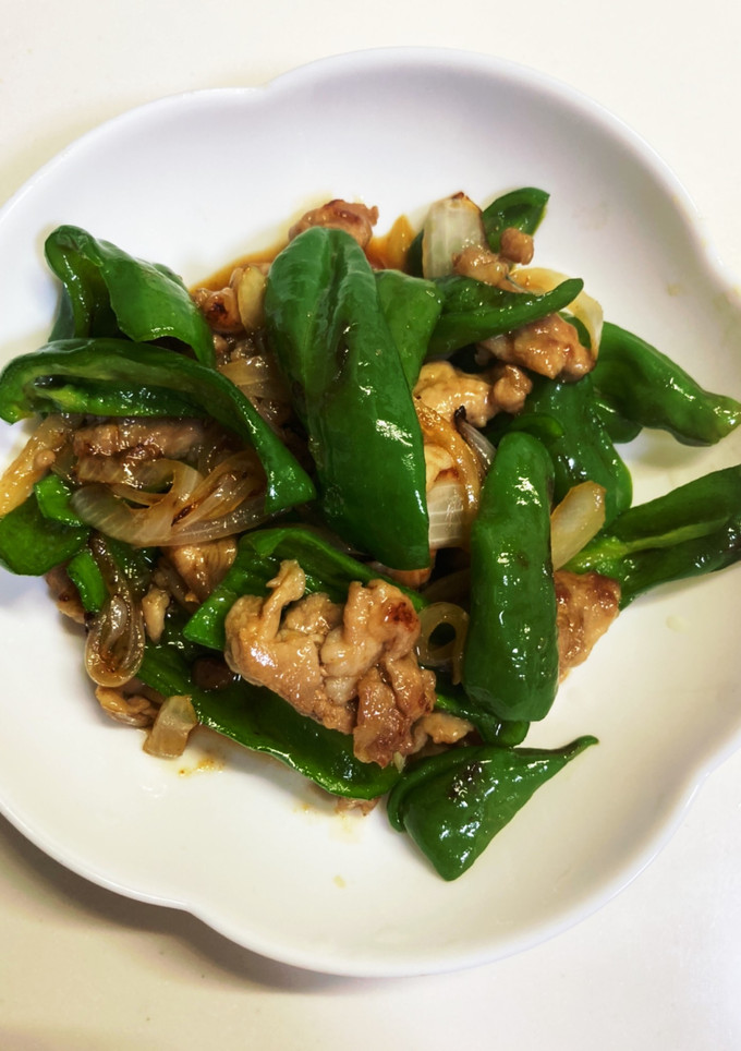 簡単！ししとうと豚肉の甘辛炒め-レシピのメイン写真