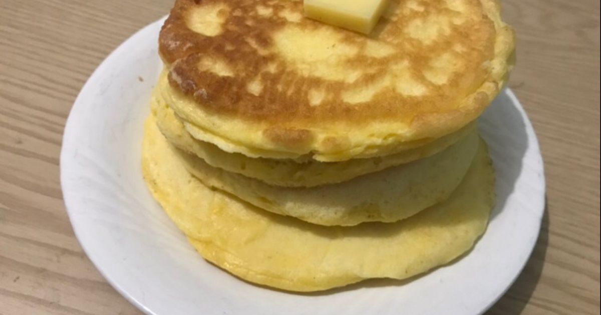 ふわふわホットケーキ by きこちゃん 【クックパッド】 簡単おいしい