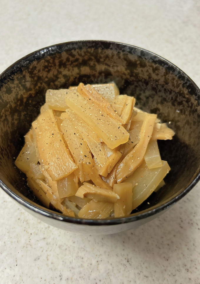 中華の副菜に♪大根とメンマのオイスター煮-レシピのメイン写真