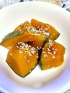 かぼちゃの煮物(*´﹀`*)-レシピのメイン写真