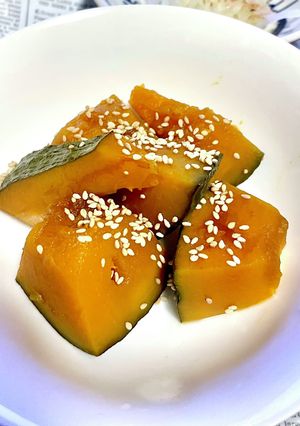 かぼちゃの煮物(*´﹀`*)-レシピのメイン写真