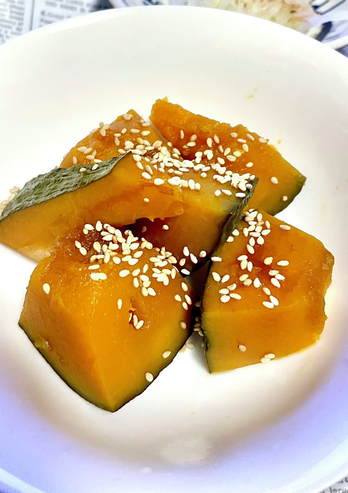かぼちゃの煮物(*´﹀`*)-レシピのメイン写真