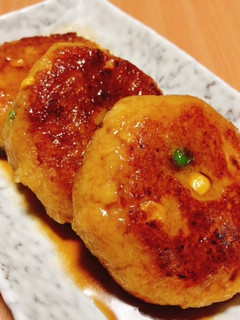 モチモチれんこんバーグ-レシピのメイン写真