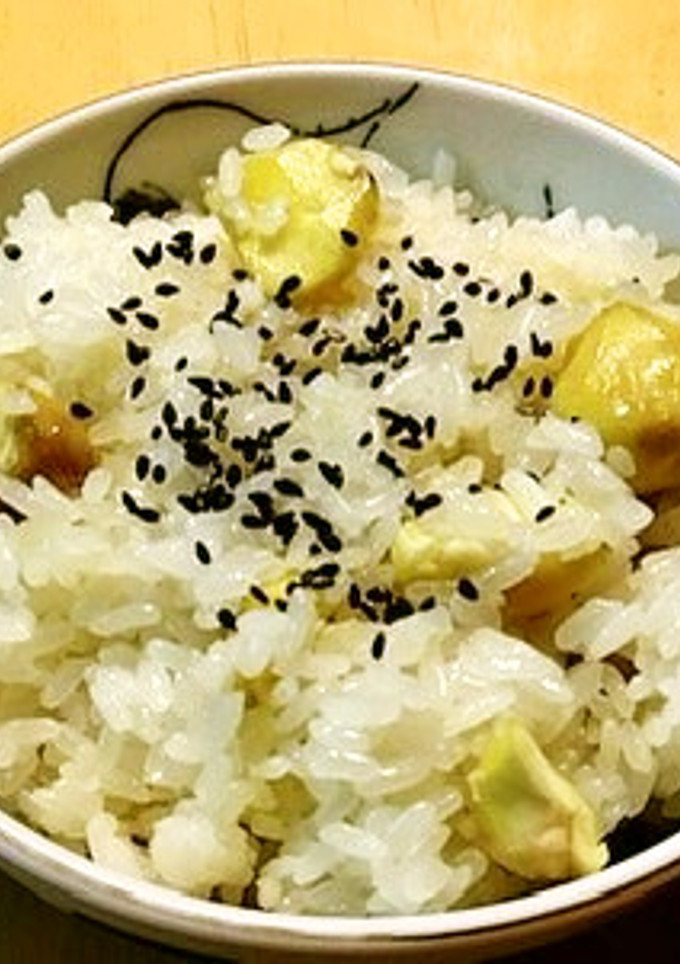 うちの栗ご飯-レシピのメイン写真