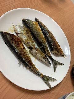 フライパンでさんまの塩焼き-レシピのメイン写真