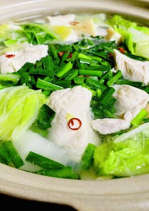 あっさり鶏塩・スタミナ鍋-レシピのメイン写真