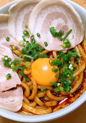 油そば ならぬ 油うどん!-レシピのメイン写真