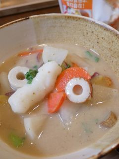 米粉のだんご汁-レシピのメイン写真