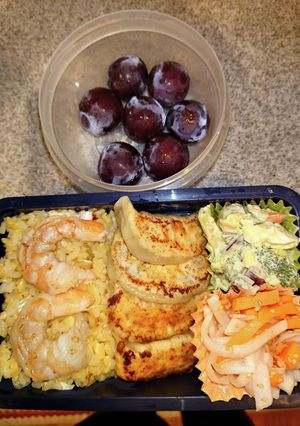 ダンダダン肉汁餃子チャーハン弁当-レシピのメイン写真