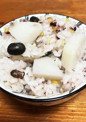 里芋雑穀ごはん-レシピのメイン写真