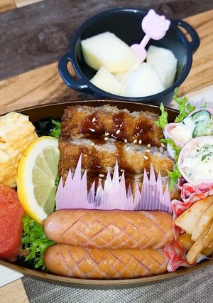 娘のお弁当　R4.10.17-レシピのメイン写真