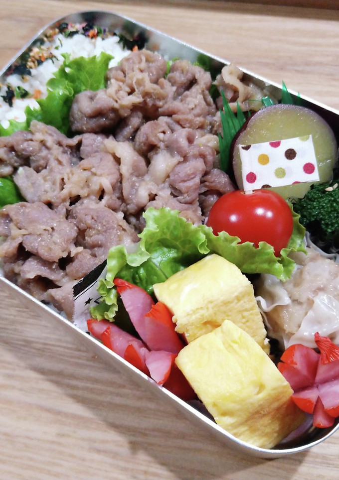 中学生お弁当　2022/10/17記録用-レシピのメイン写真