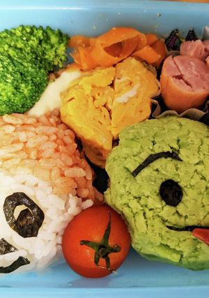 まいぜんシスターズキャラ弁-レシピのメイン写真
