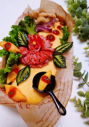 女子学生のお弁当（2022.10.17）-レシピのメイン写真